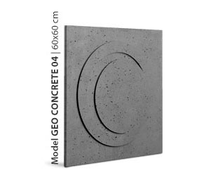 Geo Concrete Model 04 Dark Grey